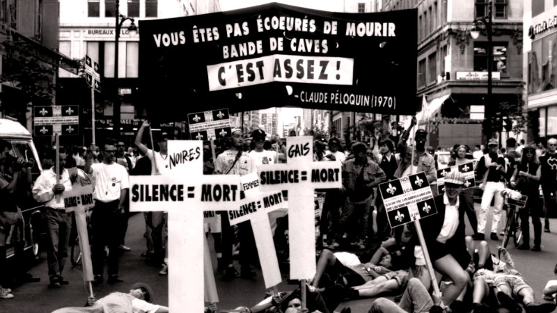 L’activisme esthétique d’ACT UP Montréal